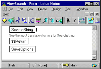 ViewSearch form